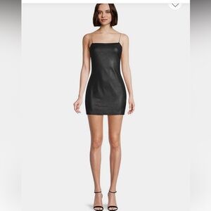 Design Lab

Faux Leather Embellished-Strap Slim Mini Dress